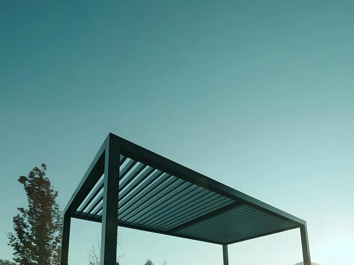 Planning a steel or aluminium pergola